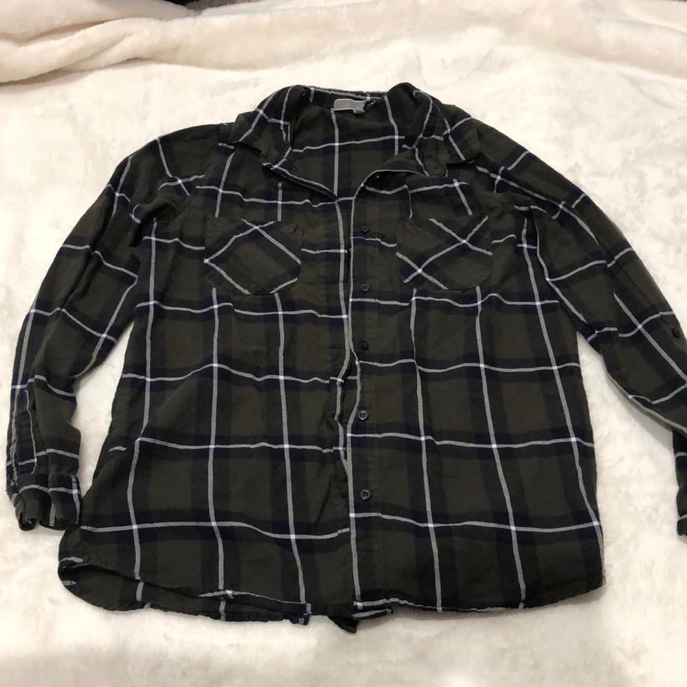 Green & Black Flannel